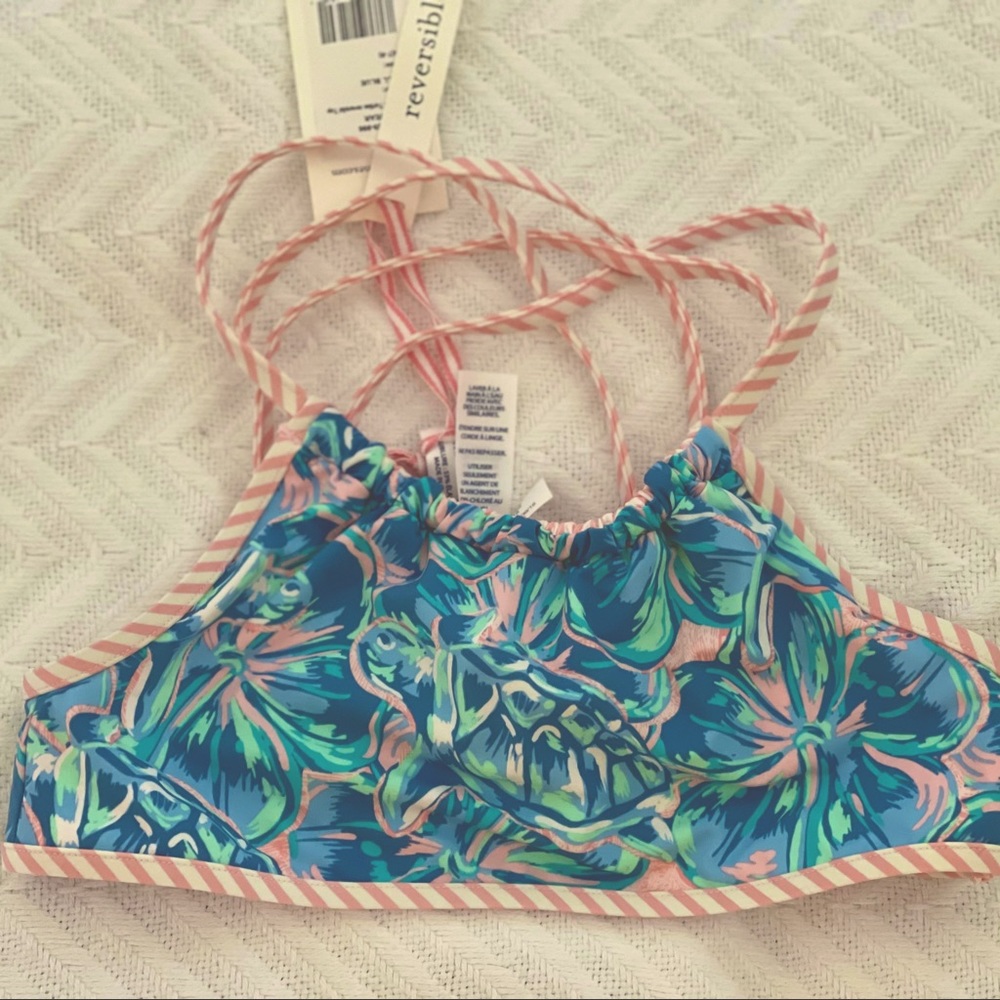 Vineyard Vines Reversible Bikini Top - NWT
